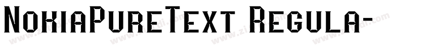 NokiaPureText Regula字体转换